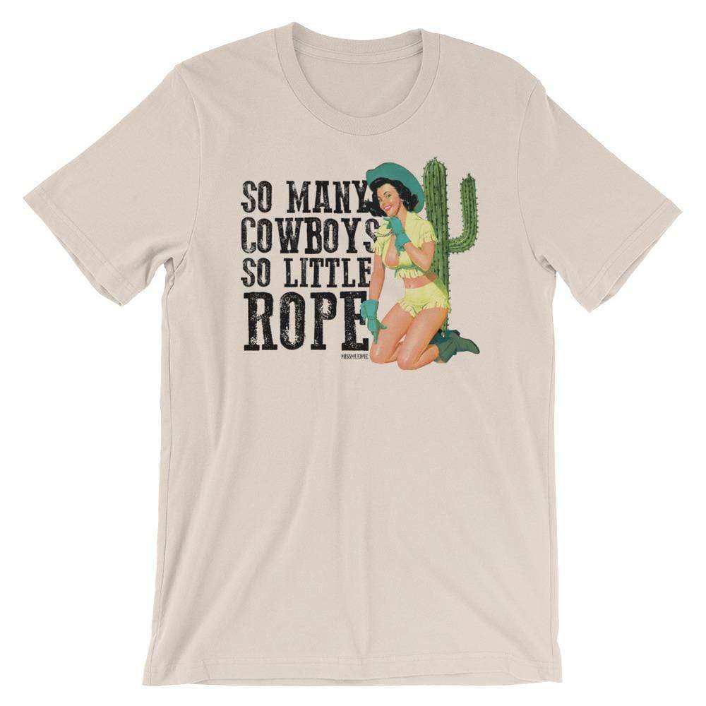 So Many Cowboys So Little Rope Graphic Tee (made 2 order) LC