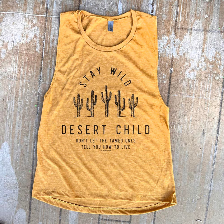 Stay Wild Desert Child Graphic Festival TANK Top (made 2 order) LC