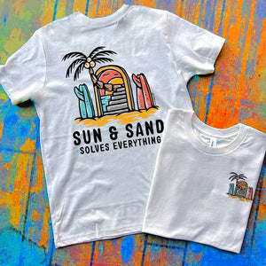 Sun & Sand Mama & Me Graphic Tee (made 2 order) LC