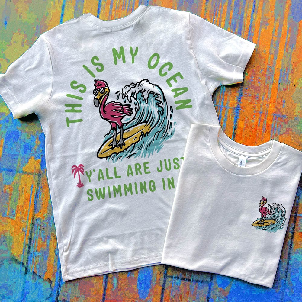 This Is My Ocean Graphic Tee (made 2 order) LC