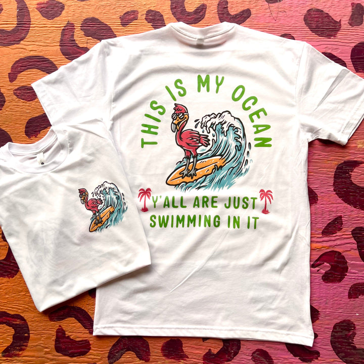 This Is My Ocean Graphic Tee (made 2 order) LC