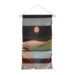 "Ole Mineral Inspiration" Woven Fringe Wall Hanging (DS)